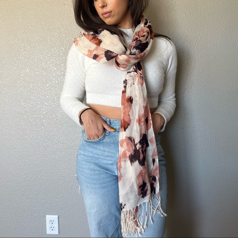 Cute long fall scarf